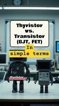 Thyristor vs. Transistor (BJT, FET)