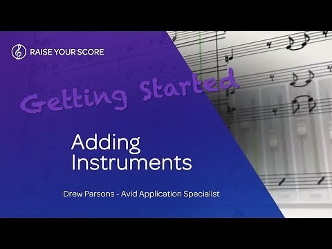 Getting Started with Sibelius | First: Adding Instruments