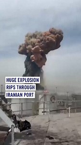 A massive explosion and fire at Iran’s largest commercial port has killed at least four people and injured more than 500 others, according to authorities. “Unfortunately, at least four deaths have been confirmed by rescuers,” said Babak Mahmoudi, head of the Red Crescent Society’s Relief and Rescue Organisation. Hossein Zafari, a spokesperson for Iran's crisis management organization, appeared to blame the explosion on poor storage of chemicals. #iran #explosion | CGTNEurope