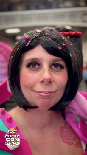 Disney princess vanellope von schweetz wreck it ralph cosplay recorded at London Comic Con Winter 2022 by Comic Con News Cosplayer : @luckycatclaire video @muratcankuscu #disneyprincess #disney #cosplay #wreckitralph #animation #comicconnews