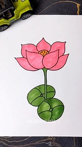 Blooming beauty!! 🪷🪷Unfolding the magic of a lotus petal by petal! #lotusflower #lotusart #lotus #lotusdrawing | Kids Drawing Ideas