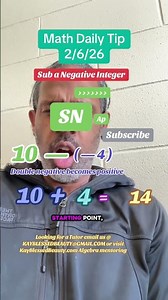 Add Subtracting Integers Math With Mr J #Math #algebra