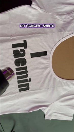 Cricut + screen printing + hope trust & pixie dust = DIY concert shirts #diyprojects #concertoutfit