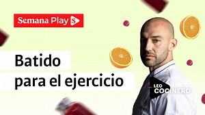 Batido pre entreno: Leonardo Moran comparte la receta para un shot energizante