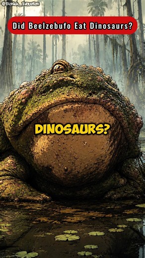 Did This Giant Frog Eat Dinosaurs?#Beelzebufo #prehistoric #dinosaurs #madagascar #extinctanimals