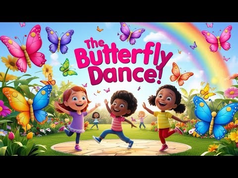 "🦋 Catch the Magic: Learn the Butterfly Song! 🌈 Fun Nursery Rhymes for Kids!"