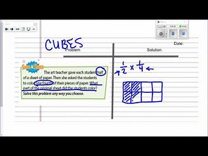 Lesson 8-4 Use Models to Multiply Two Fractions