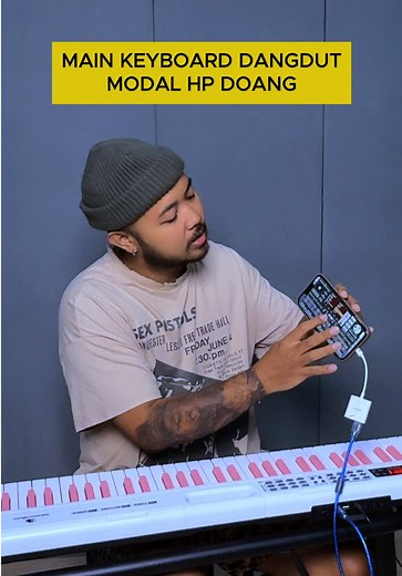 main keyboard dangdut modal hp! . App: ORG 24 Piano: Benston (link pembelian di bio gua ya)