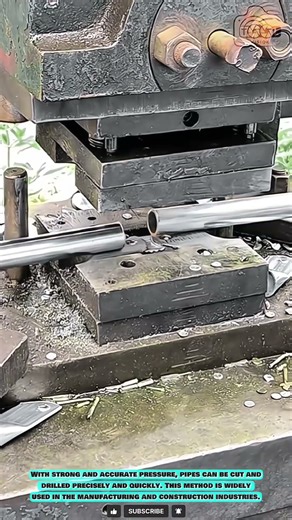Practical Techniques for Cutting Metal Pipes with a Press Machine