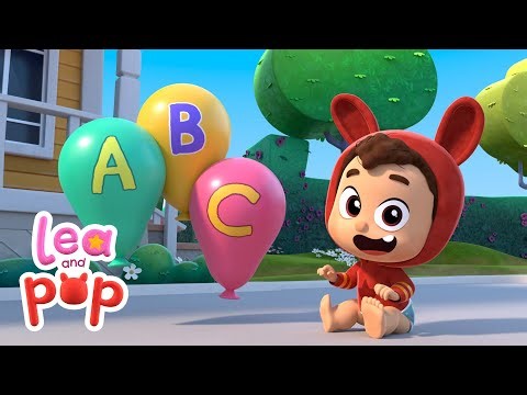 ABC Song 🎶 Baby Songs and Nursery Rhymes with Lea and Pop