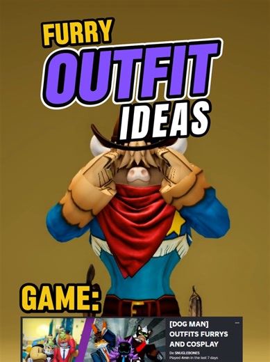 Explore Furry and Cosplay Outfits in Roblox: Dog Man