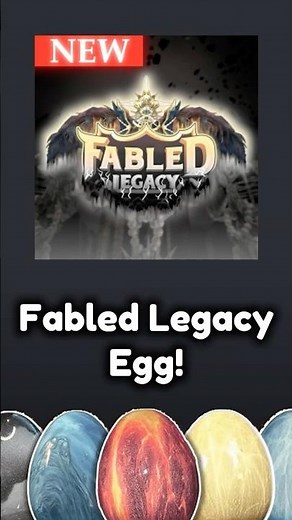 [♾️NEW!] Fabled Legacy! RPG | The Hatch (Egg Location!) #roblox