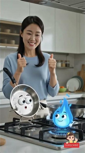 가스레인지 불꽃이 '붉은색'일 때 절대 방치하면 안 되는 이유. #붉은색불 #가스레인지 #꿀팁 #shorts