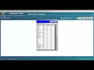 4POS - Keyboard layouts explained in 4POS Scan
