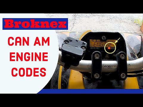 How to get Can Am Engine Codes