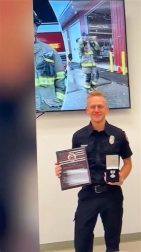 Thank you KHQ TV for supporting SPOFR ‘s first ever medal for valor award today. | South Pend Oreille Fire Rescue