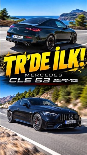 6 Silindir, 449 Beygir! | Mercedes CLE 53 AMG🏎️💨 #automobile #luxury