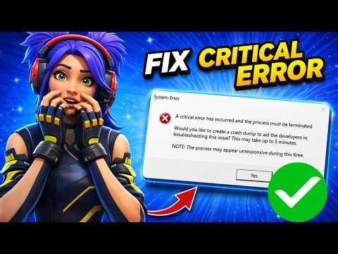 How To Fix Valorant “A Critical Error Has Occurred” (2026)