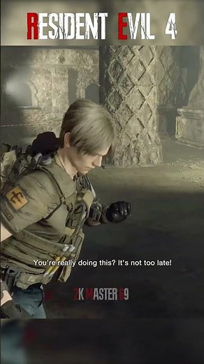 Riot Gun vs Jack Krauser RE4 Remake #shorts #residentevil4 #residentevil #re9 #leonskennedy