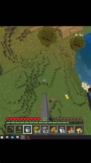 Minecraft Water bucket challenge 😱| Minecraft #gamingwithprem #minecraft