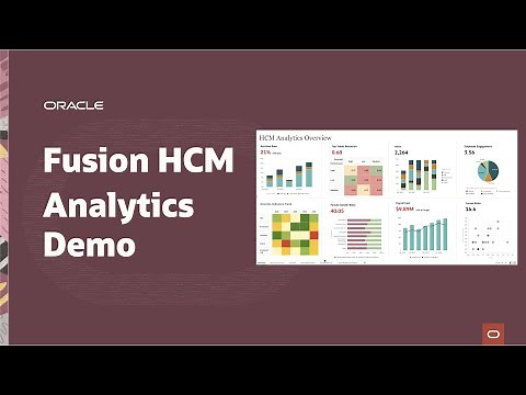 Oracle Fusion HCM Analytics: Connected employee experience through ready-to-use people analytics