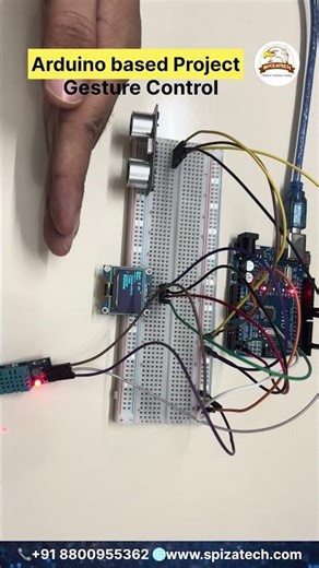 Gesture Control Project using Arduino | Control Devices with Hand #arduino #ai #gesture #iot