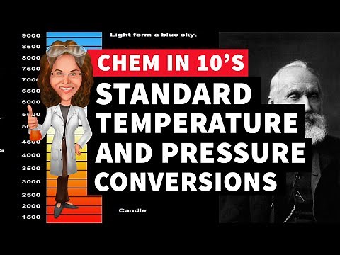 Standard Temperature and Pressure Conversions