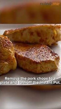 Tender Smothered Pork Chops in the Instant Pot 🥩 #keto #recipe