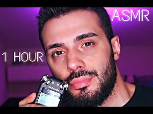 ASMR Male Kissing & Breathing - 1 Hour