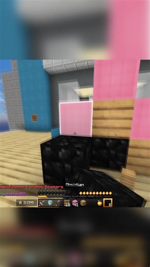 Had to do it again without the cut, also obby trap video coming out on my YT soon 👀 #hypixel #bedwars #posechallenge #minecraft #mc