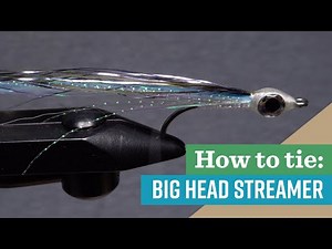 Saltwater Streamer: Tying the Big Head Saltwater Fly - Striped Bass SLAYER!