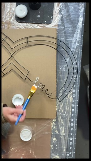 74K views · 550 reactions | Dollar Tree Infinity Wreath Form & Dolllar Tree Valentines Garland | Chalk It Up Fancy | Facebook