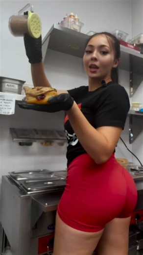 Satisfying Donut Girl: Making the Longest Chocolate Sprinkles Line 🍩🍫 #DonutGirl #girl #DessertVlog