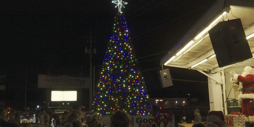 Marquette Township gets into Christmas spirit with tree lighting