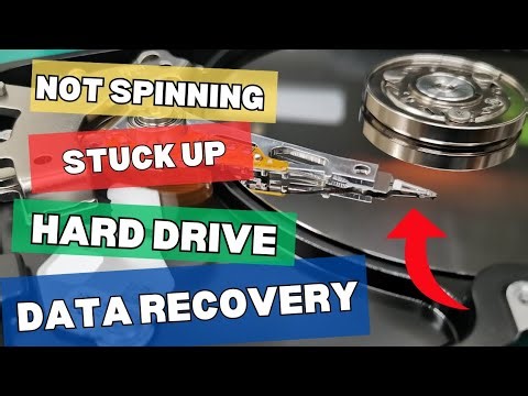 How I Recovered My Files on a Hard Drive That Wouldn’t Spin (Stuck Head Recovery)