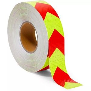[Hot Item] High Visibility Arrow Pattern PVC Safety Reflective Tape for Trucks, Trailers, Heavy Vehicles