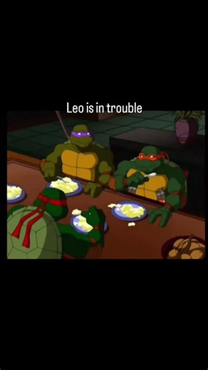 TMNT Edits on Instagram: "Leo is in trouble . . . . . . . . . . . . . #tmnt #tmnt2003 #tmntleo #trouble"