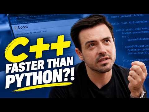 5–10 Minutes in Python. Half a Second in C++.