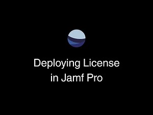Deploying License in Jamf Pro