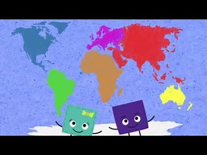 The Seven Continents Song ( Hopscotch Version) 🌍 🌏 🌎