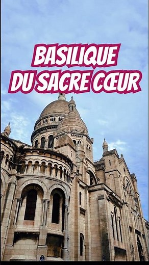 Basilique du sacré cœur |Montmart| Paris exploring |cinematic basilica #parisvlogger