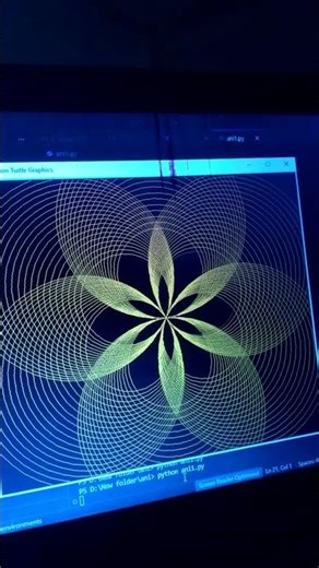 created by circle in Python