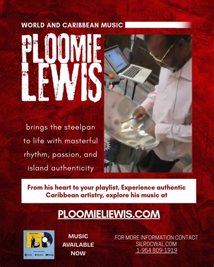 To Learn More https://ploomielewis.com Explore the world of Ploomie Lewis’s music and witness a fusion of passion, culture, and innovation that leaves a lasting impact on listeners everywhere. Be the first to explore his new website, where you will immerse yourself in a world of rhythm, melody, and cultural storytelling like never before. Schedule a booking today to experience Ploomie's extraordinary musical talents and captivating performances that inspire unforgettable memories. Like, Comment,