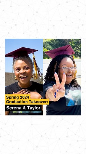 13 reactions | We see you, sporting that graduation gear! Taylor and Serena are ASU Online students who have become good friends and are heading to Tempe campus from California to celebrate graduating! Check out our stories to see what they are up to while they are here! See you at commencement! #100KDigitalDevils #ClassOf2024 #ASUgrad #YouDidIt #ASUOnline #OnlineStudent | ASU Online | Facebook