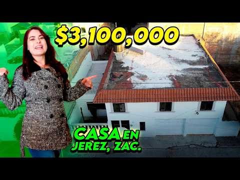 Two-story house in Bosques subdivision, Jerez, Zacatecas