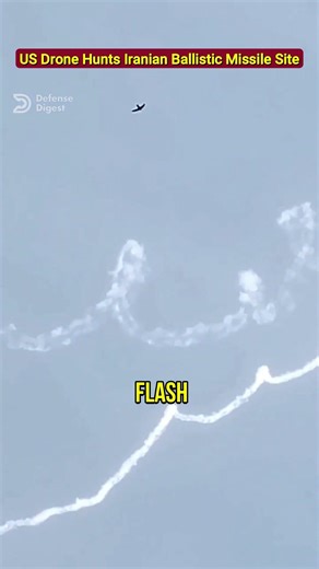 Reaper Targets Iranian Missile Launcher Site!