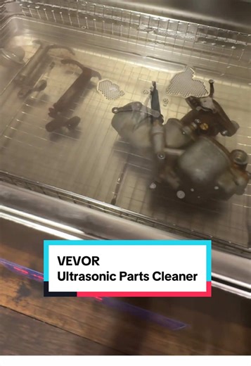 These mechanics won’t get me! Used my @VEVOR Automotive Store Ultrasonic cleaner and got my rusted, greasy parts were as good as new! #mechanics #mechanictools #enginecleaning #tools #tiktokshopspringglowup