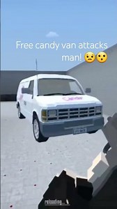 free candy van attacks man!