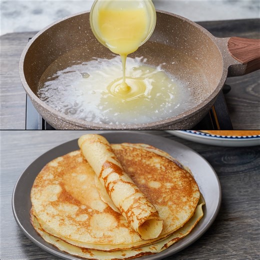 I Combined Condensed Milk With Boiling Water & Make This Delicious Crepe Snacks | Easy Sweet Crepe Recipe | N'Oven Recipes