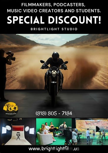 Brightlight Studio | LED Wall | Los Angeles Production Space for Film, Podcast & Photography